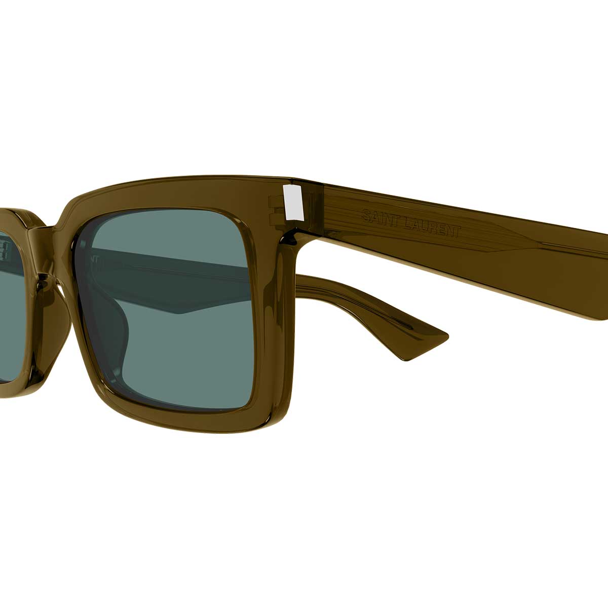 Saint Laurent Occhiali da Sole SL 860 004 Marrone/Verde Uomo 3