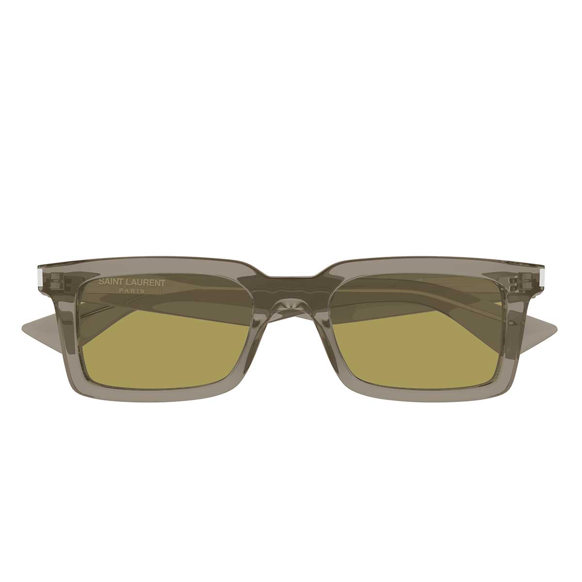 Saint Laurent Occhiali da Sole SL 860 005 Marrone/Verde Uomo