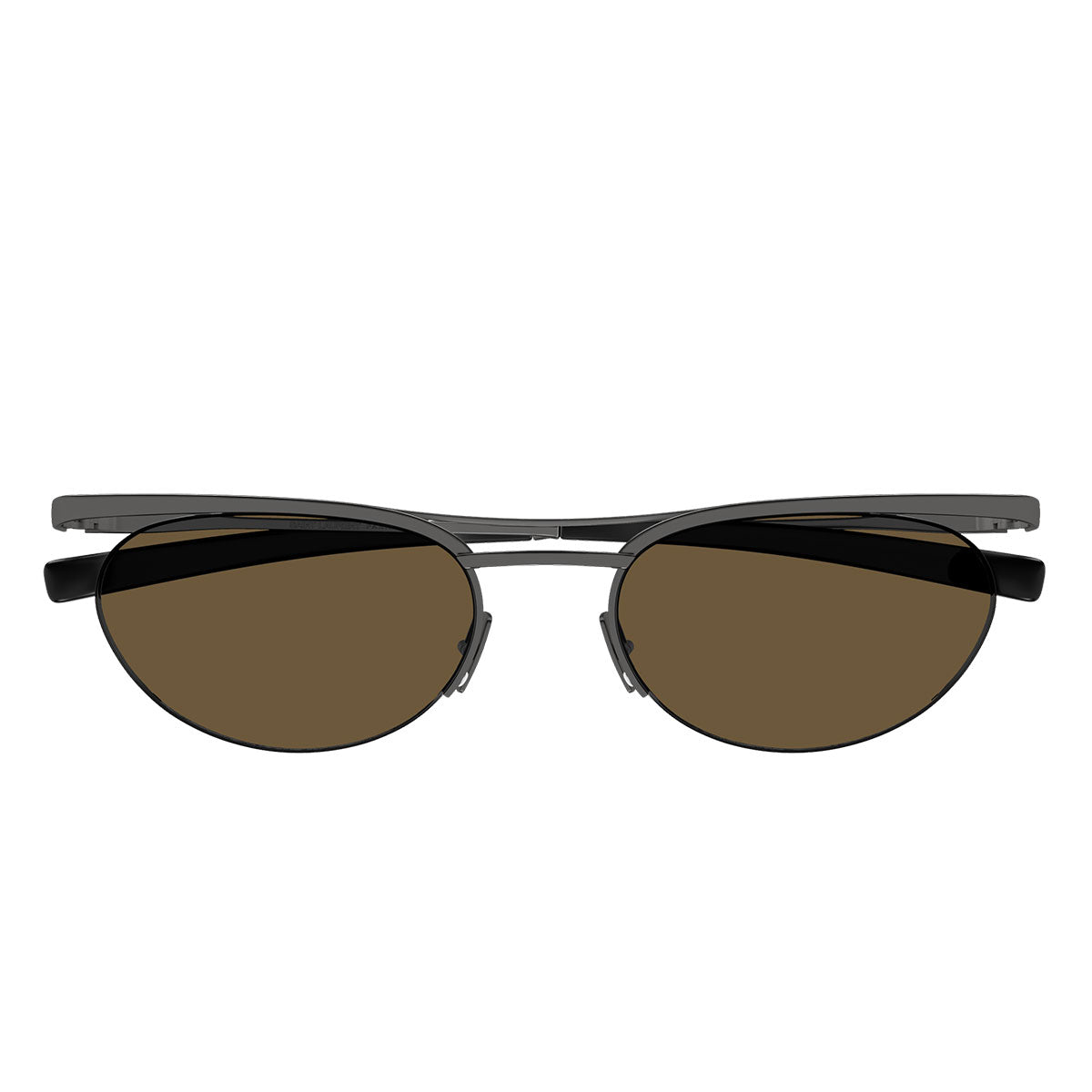 Saint Laurent Occhiali da Sole SL 862 003 Rutenio/Marrone Unisex