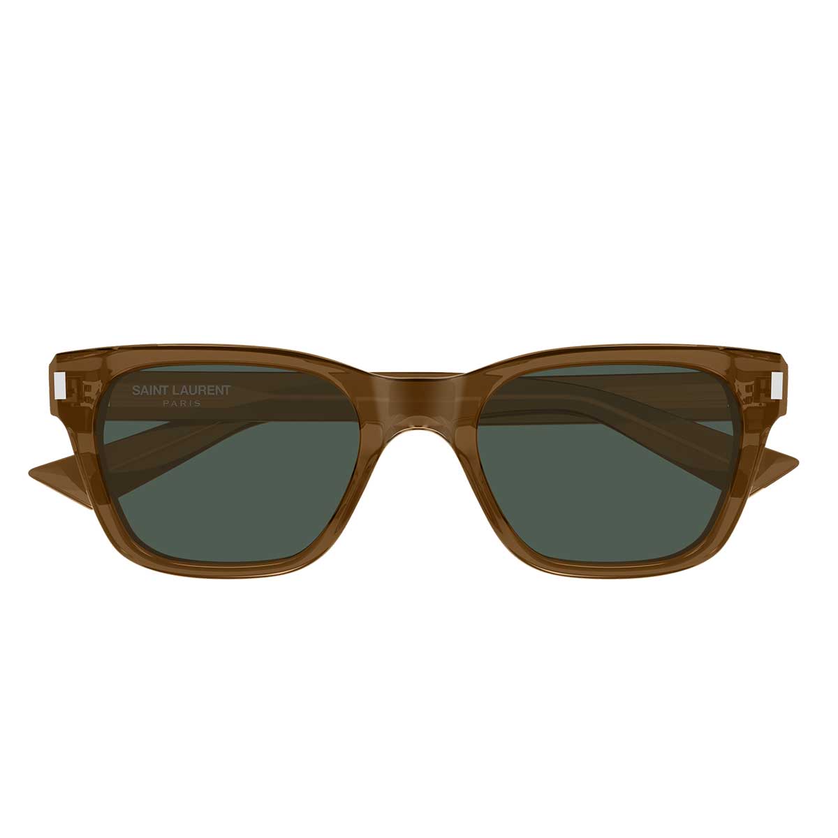 Saint Laurent Occhiali da Sole SL 874 005 Marrone/Verde Uomo