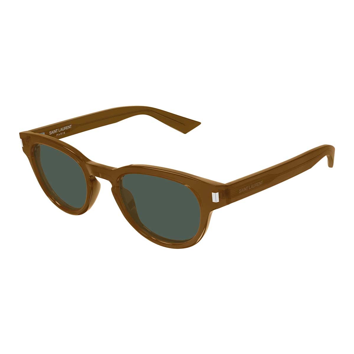 Saint Laurent Occhiali da Sole SL 876 005 Marrone/Verde Uomo 2