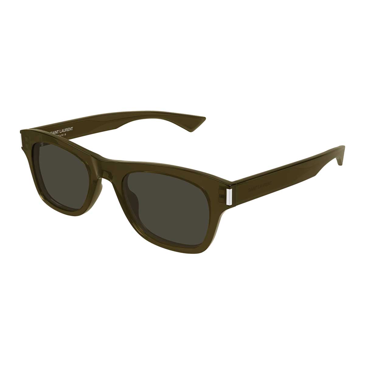 Saint Laurent Occhiali da Sole SL 877 004 Marrone/Grigio Uomo 2