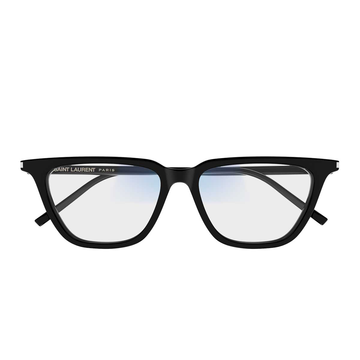 Saint Laurent Occhiali da Sole SL 889 SULPICE THIN 006 Nero/Trasparente Donna Fotocromatici