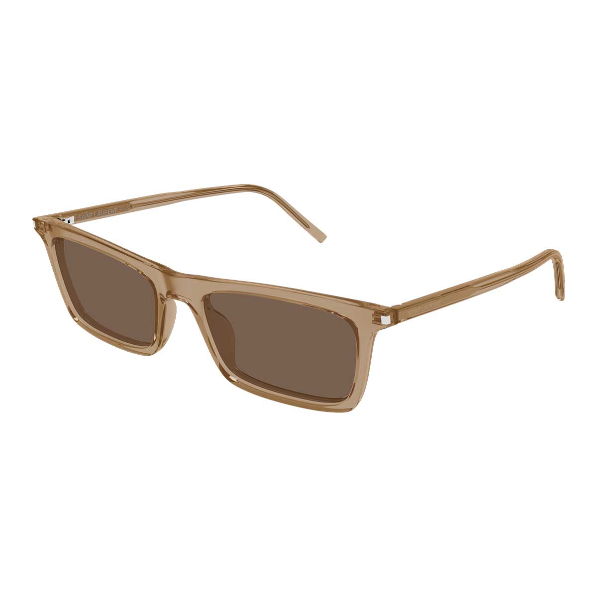 Saint Laurent Occhiali da Sole SL 890 BETTY THIN 005 Marrone/Marrone Donna 2