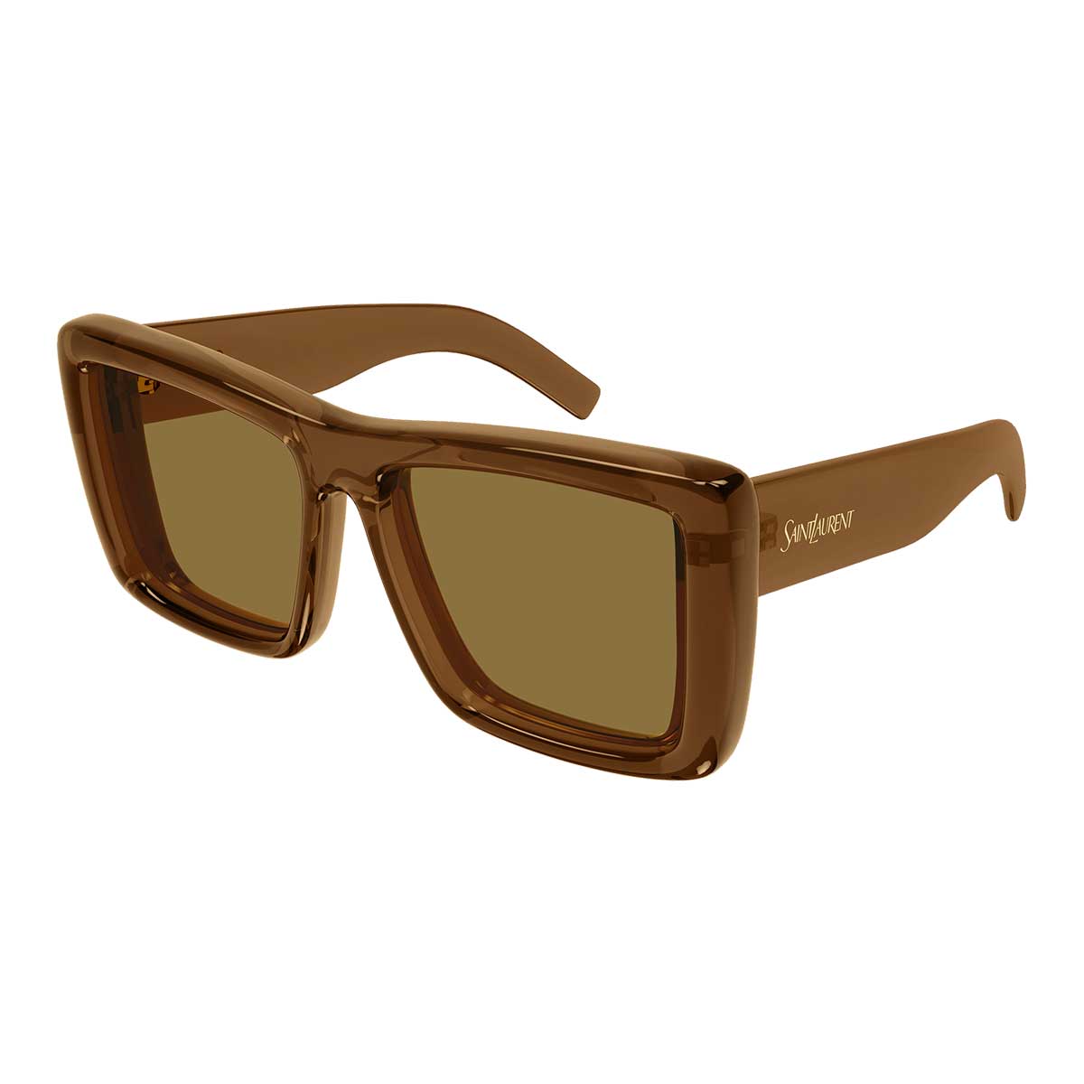Saint Laurent Occhiali da Sole SL 900 HOWL 007 Marrone/Marrone Donna 2