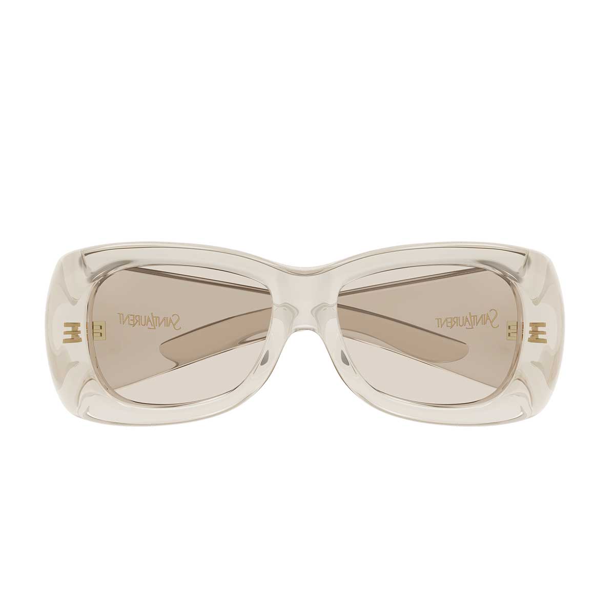 Saint Laurent Occhiali da Sole SL 901 HOWL 002 Beige/Marrone Donna