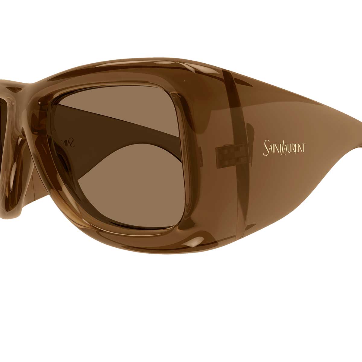 Saint Laurent Occhiali da Sole SL 902 HOWL 007 Marrone/Marrone Donna