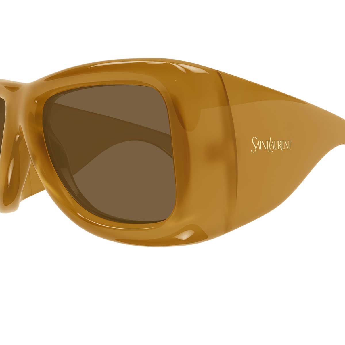 Saint Laurent Occhiali da Sole SL 902 HOWL 008 Giallo/Marrone Donna