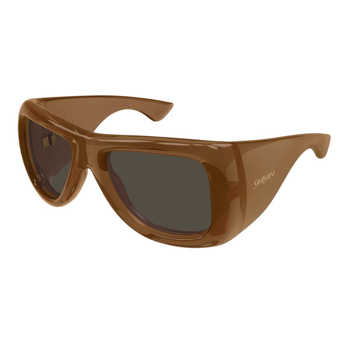 Saint Laurent Occhiali da Sole SL 902 HOWL 017 Marrone/Marrone Donna 2