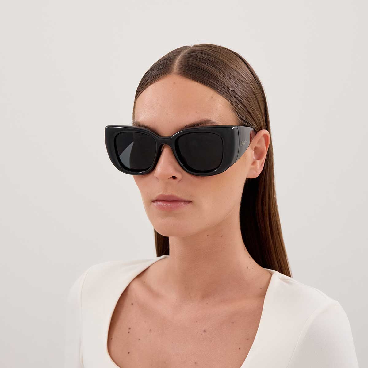Saint Laurent Occhiali da Sole SL 903 HOWL 001 Nero/Nero Donna