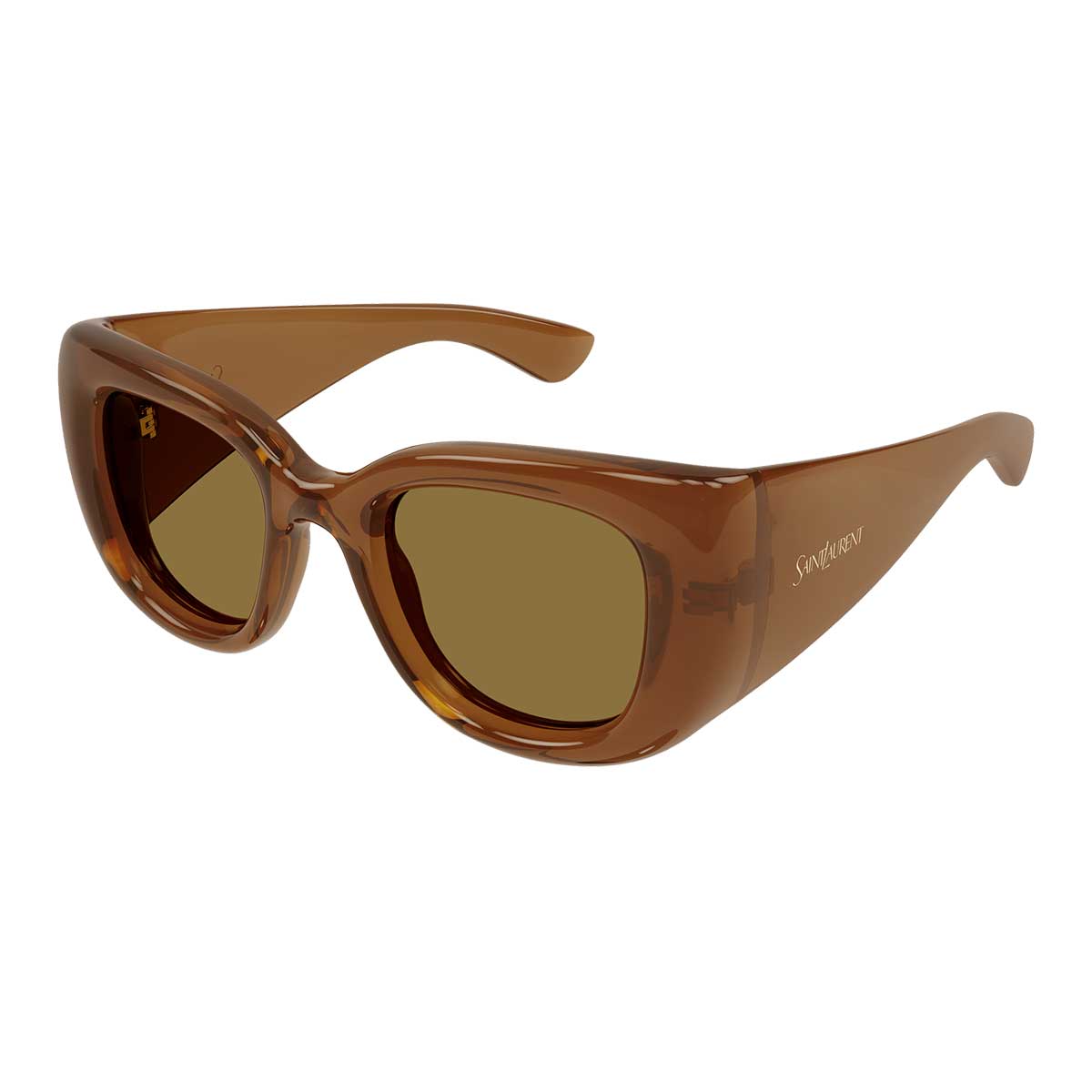 Saint Laurent Occhiali da Sole SL 903 HOWL 007 Marrone/Marrone Donna