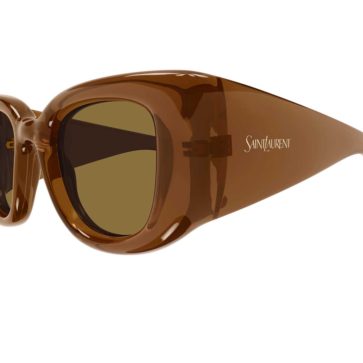 Saint Laurent Occhiali da Sole SL 903 HOWL 007 Marrone/Marrone Donna
