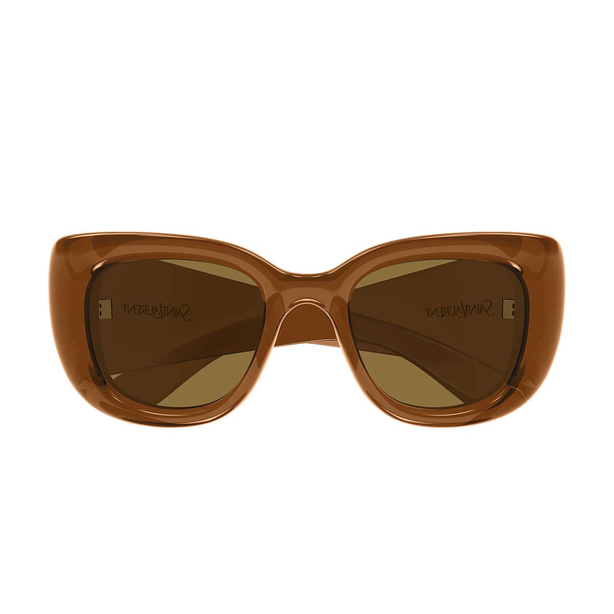 Saint Laurent Occhiali da Sole SL 903 HOWL 007 Marrone/Marrone Donna