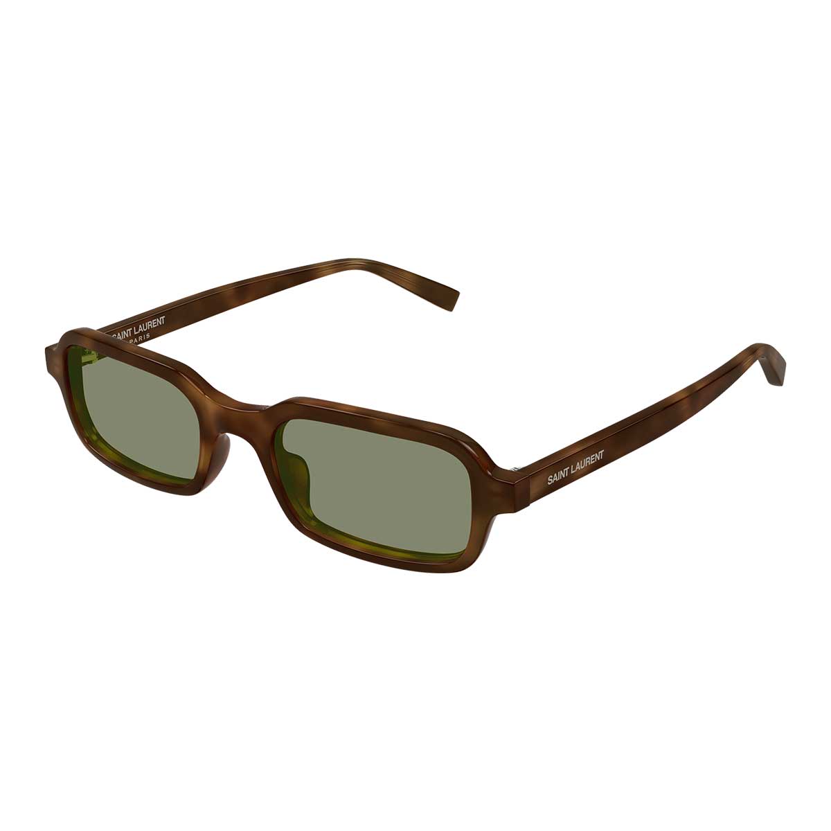 Saint Laurent Occhiali da Sole SL 908 003 Marrone/Verde Donna