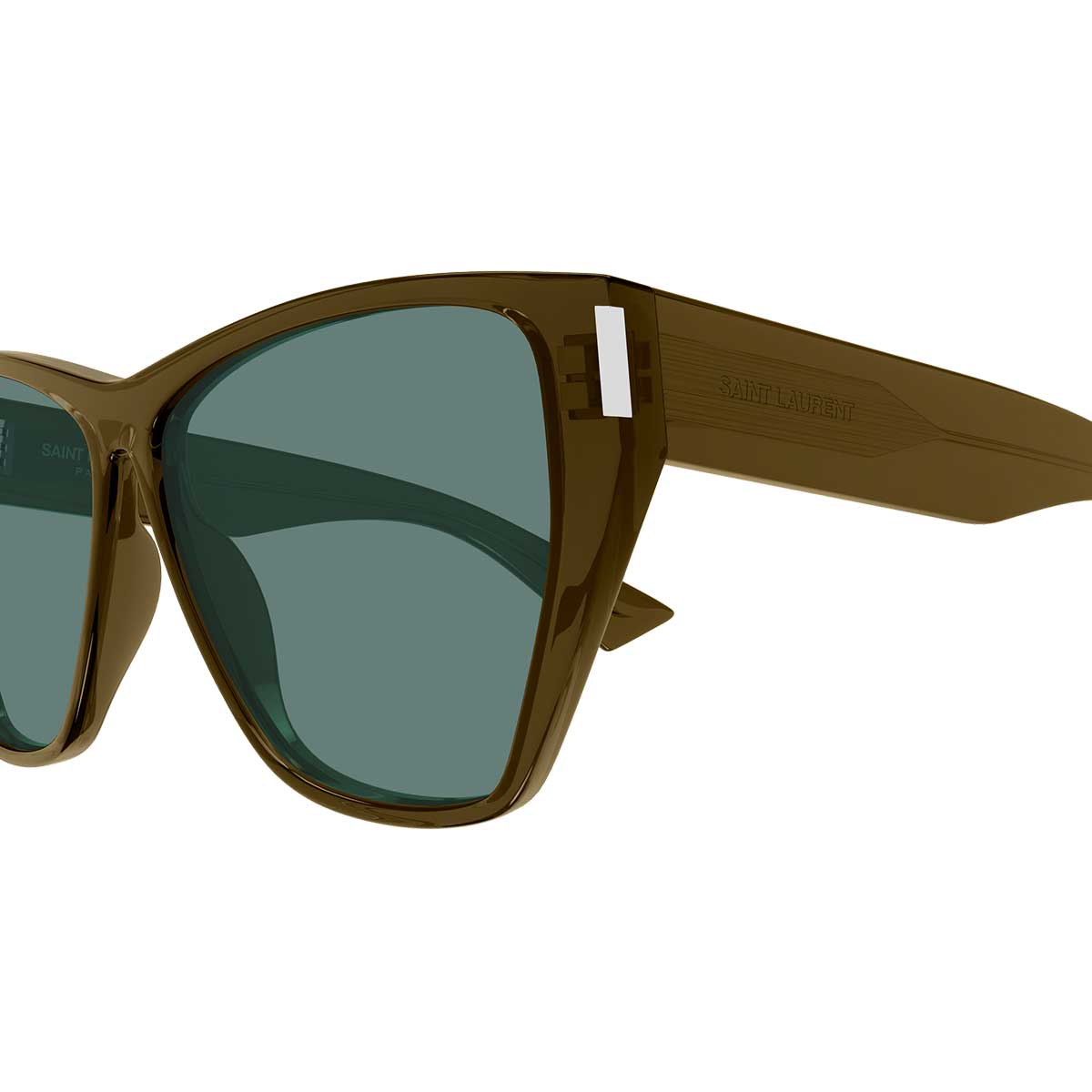 Saint Laurent Occhiali da Sole SL 927 003 Marrone/Verde Donna 3