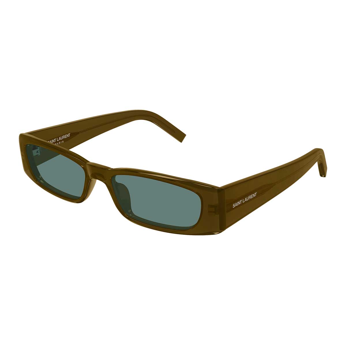 Saint Laurent Occhiali da Sole SL 942 003 Marrone/Verde Donna 2