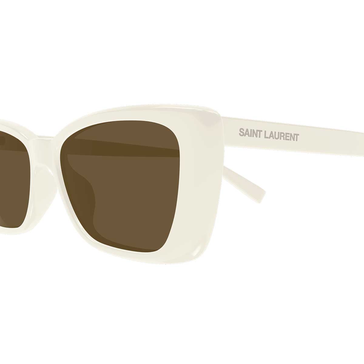 Saint Laurent Occhiali da Sole SL 943 006 Avorio/Marrone Donna 3
