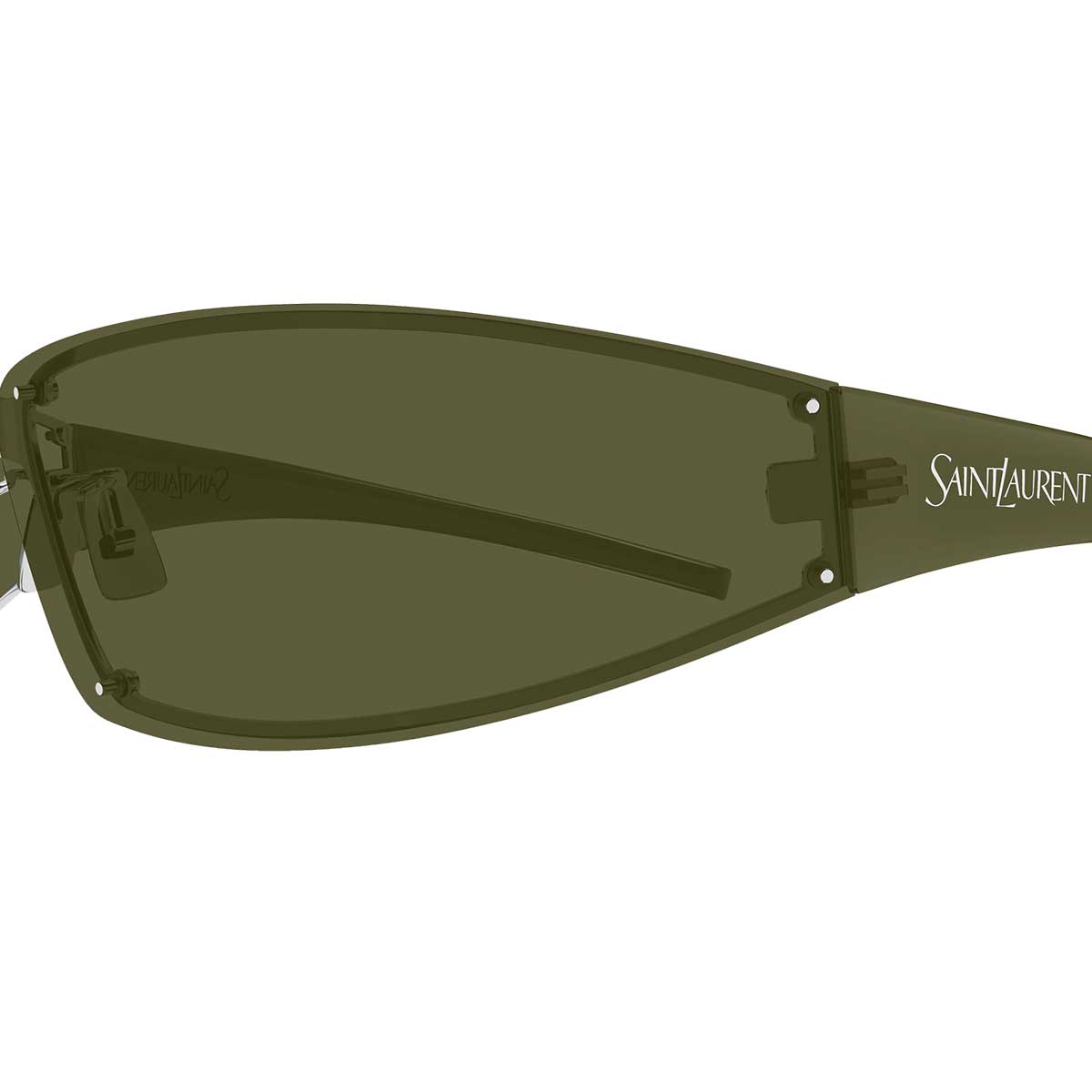 Saint Laurent Occhiali da Sole SL 963 006 ArgentoVerde/Verde Uomo 3
