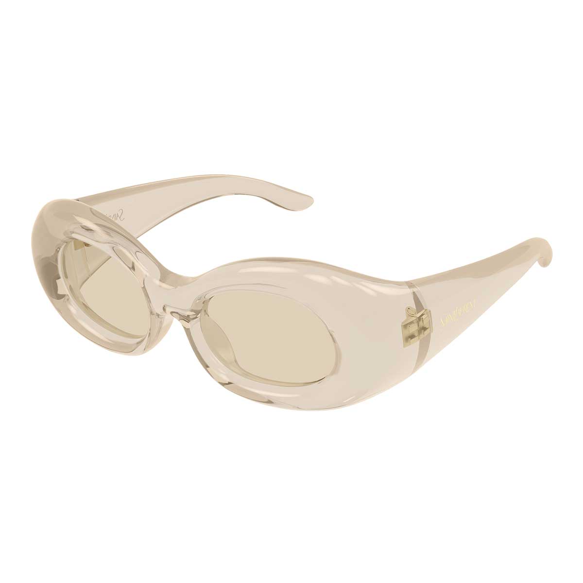 Saint Laurent Occhiali da Sole SL 968 002 Giallo/Marrone Donna 2