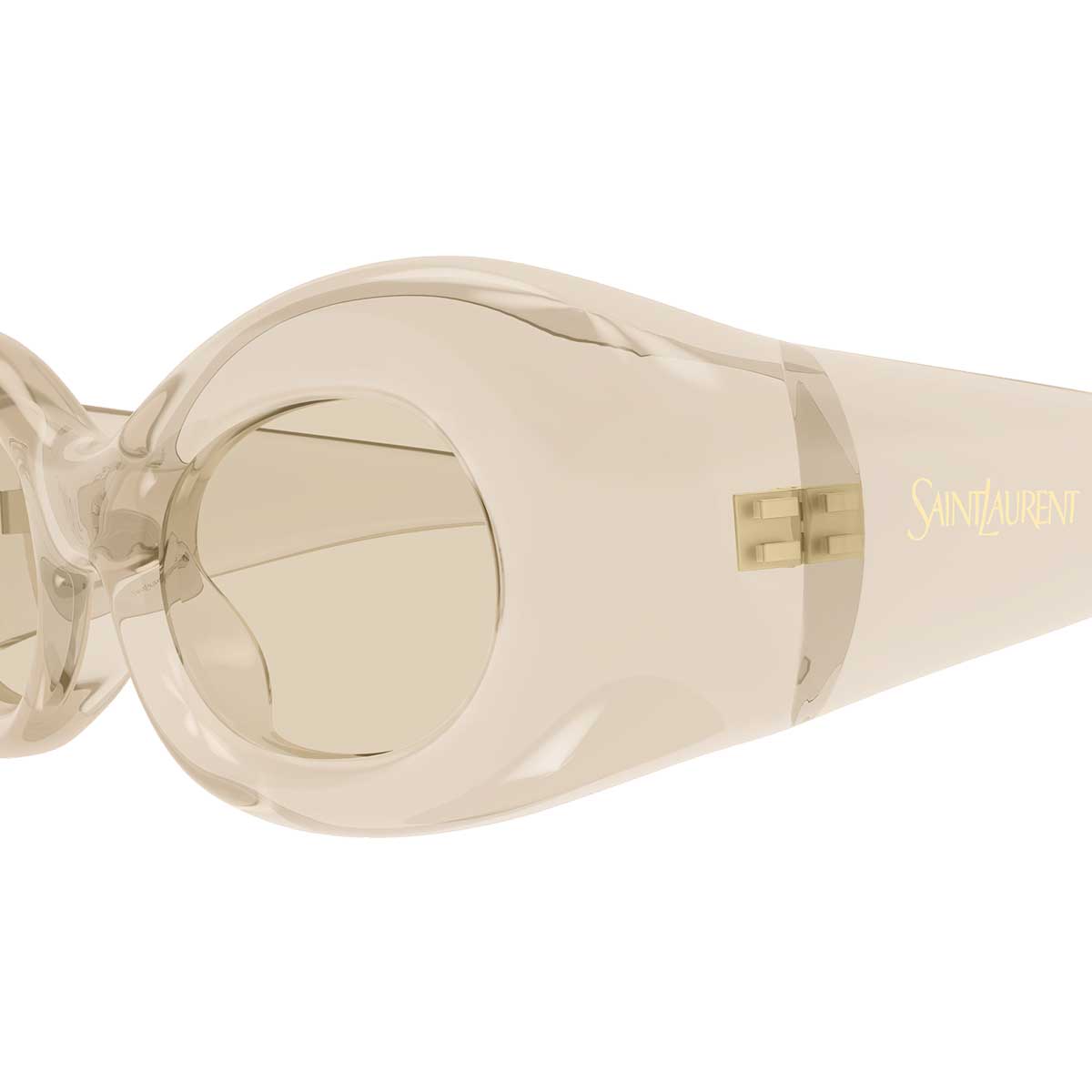 Saint Laurent Occhiali da Sole SL 968 002 Giallo/Marrone Donna 3