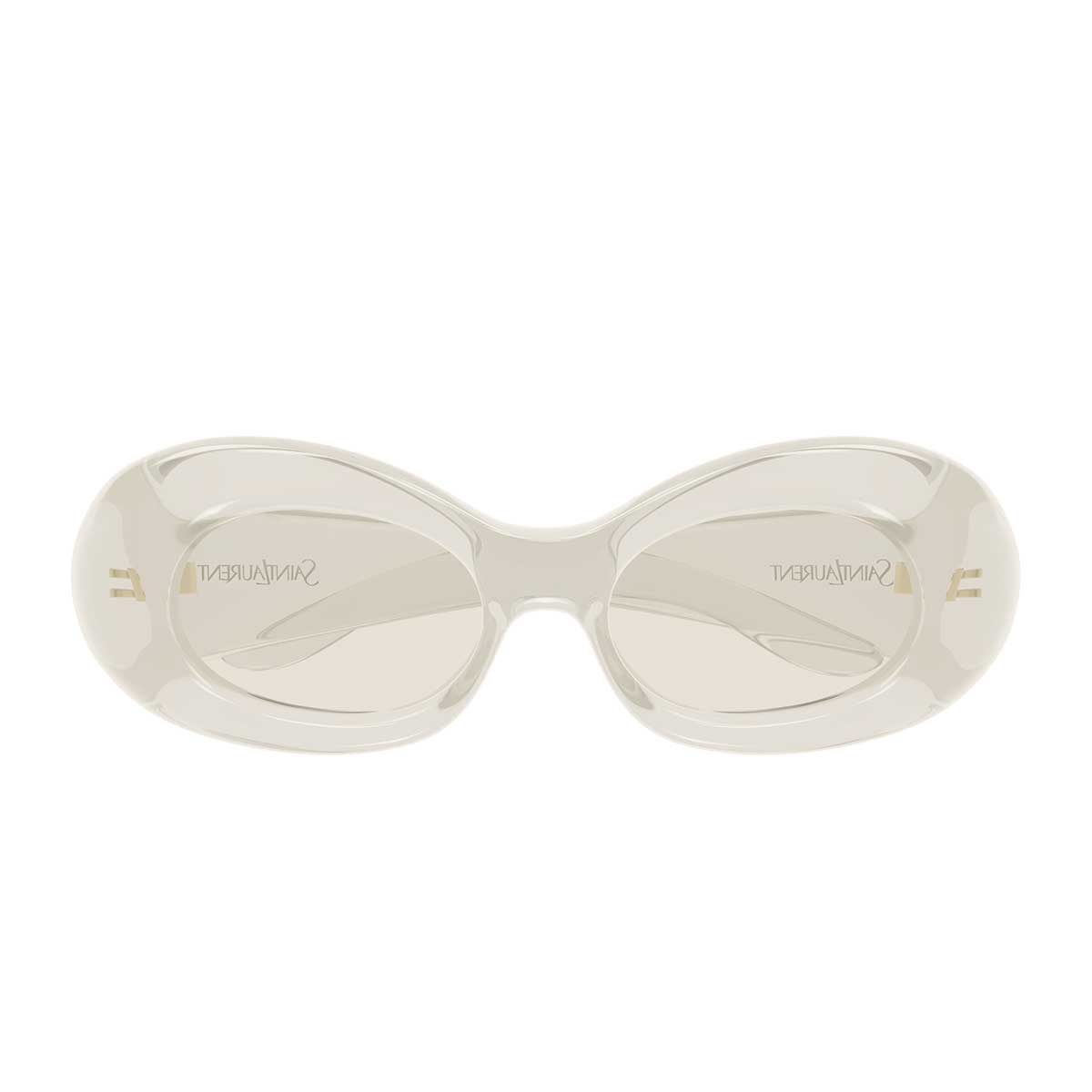 Saint Laurent Occhiali da Sole SL 968 003 Beige/Giallo Donna