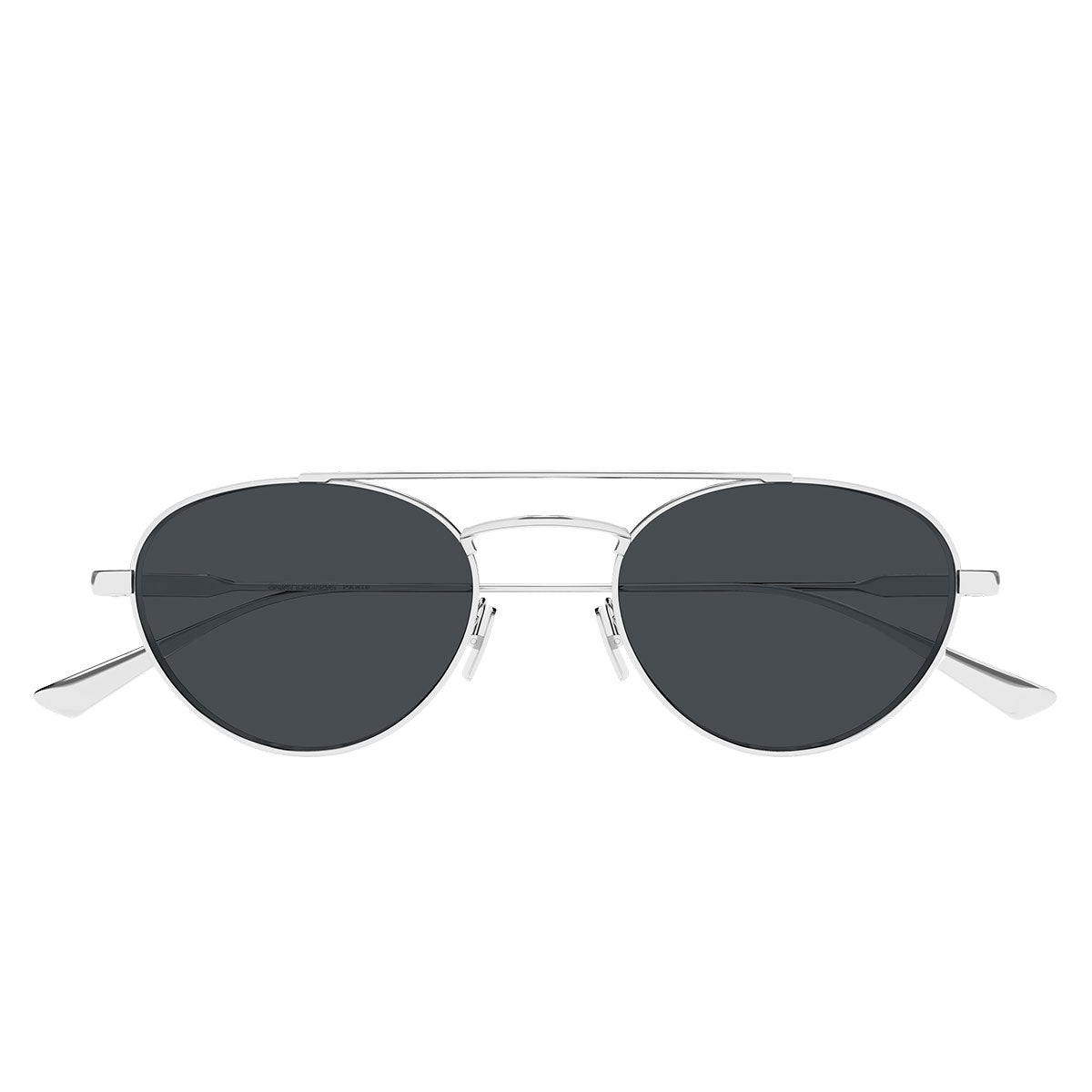 Saint Laurent Occhiali da Sole SL 97 002 Argento/Grigio Unisex