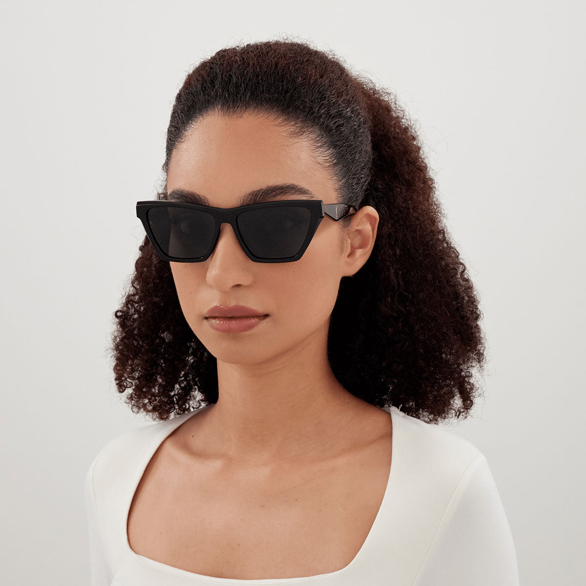 Saint Laurent Occhiali da Sole SL M103 005 Nero/Nero Donna