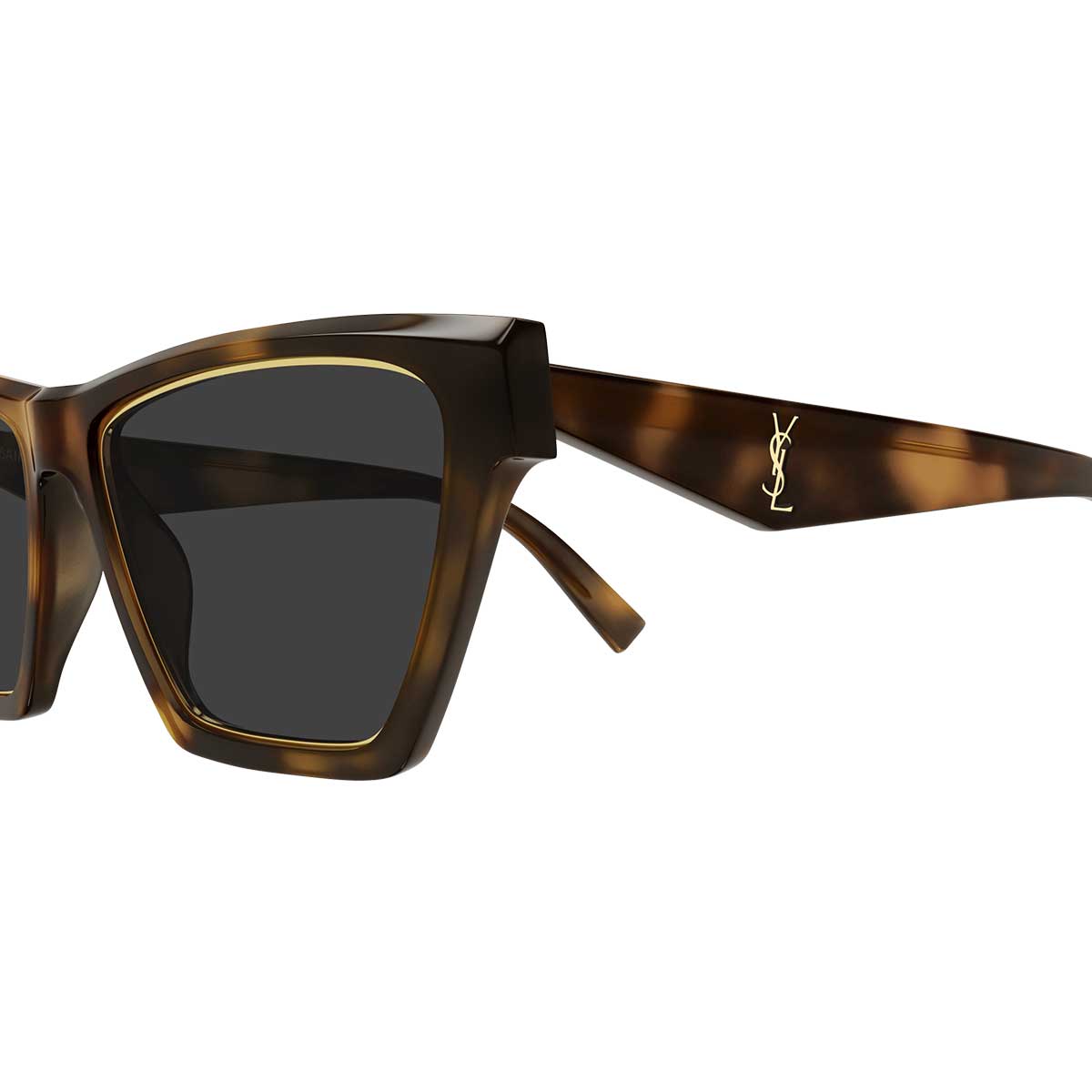 Saint Laurent Occhiali da Sole SL M103 RIM 001 Marrone/Grigio Donna 3