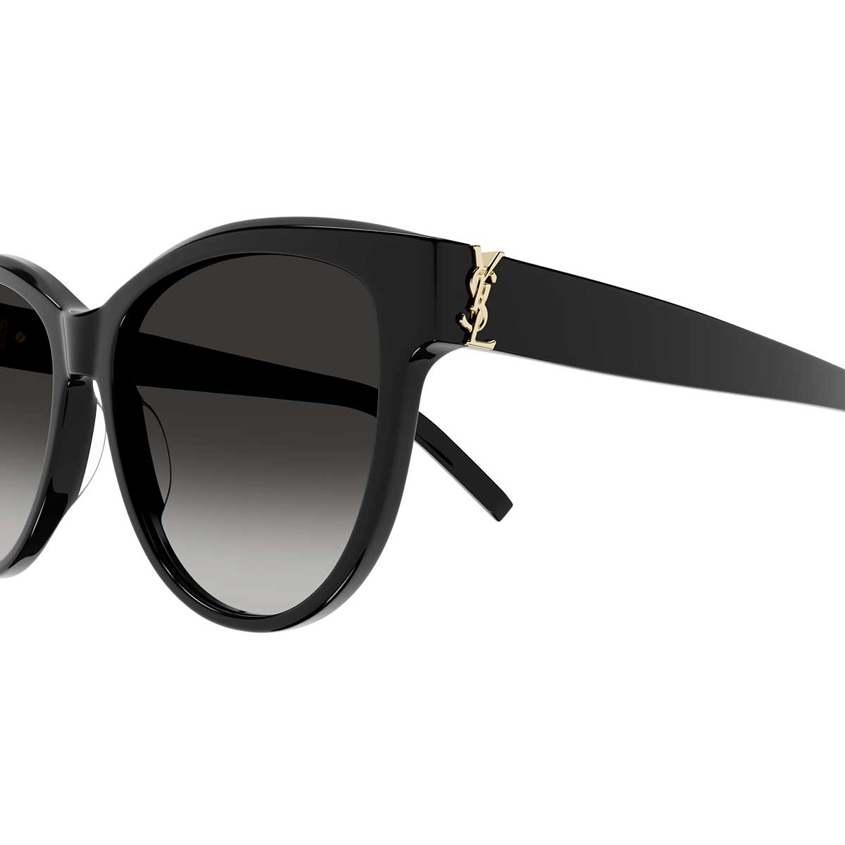 Saint Laurent Occhiali da Sole SL M107 002 Nero/Grigio Donna 3