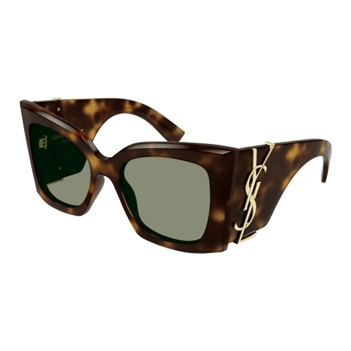 Saint Laurent Occhiali da Sole SL M119 BLAZE 002 Marrone/Verde Donna