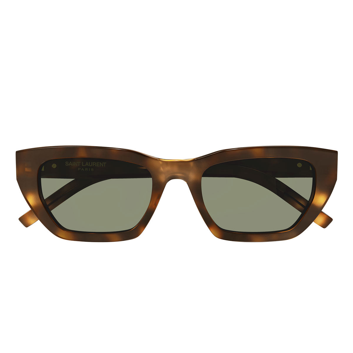 Saint Laurent Occhiali da Sole SL M127/F 003 Marrone/Verde Unisex
