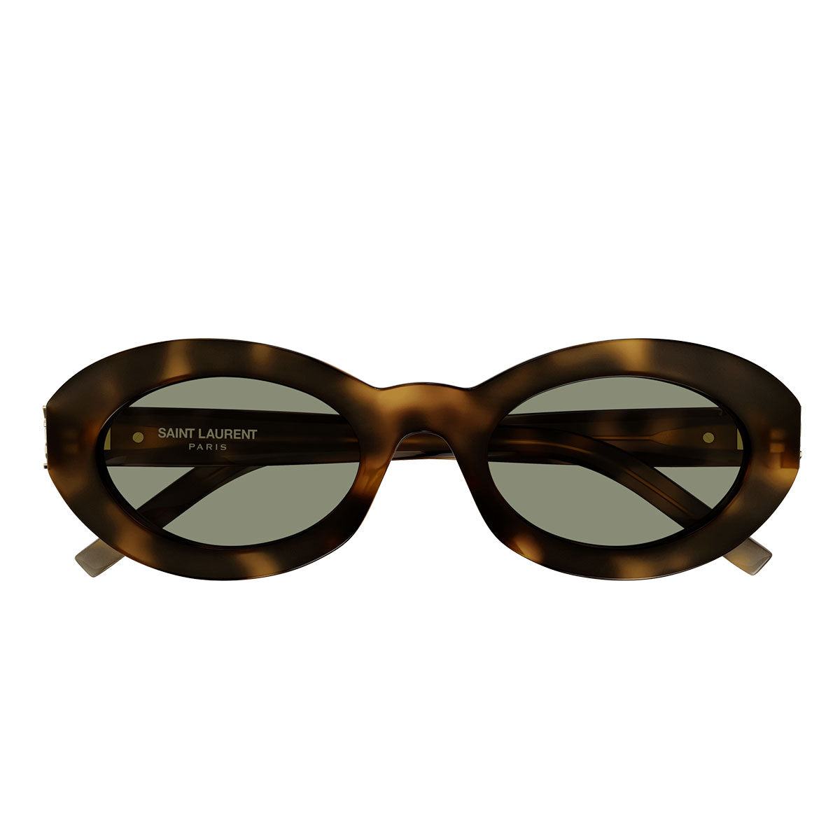 Saint Laurent Occhiali da Sole SL M136 002 Marrone/Verde Donna