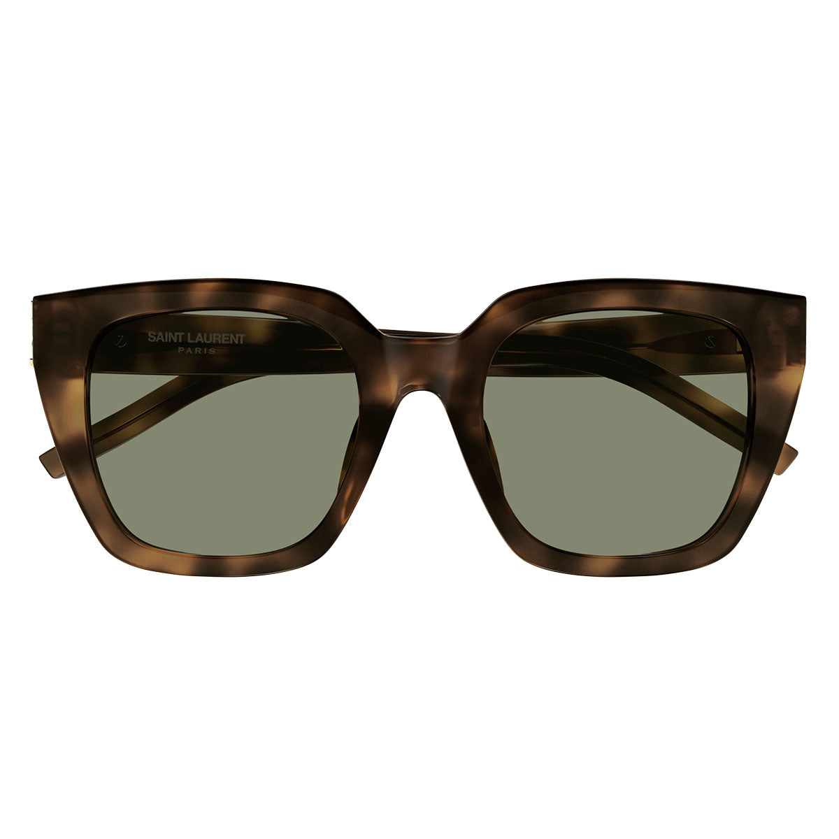 Saint Laurent Occhiali da Sole SL M143 003 Marrone/Verde Donna