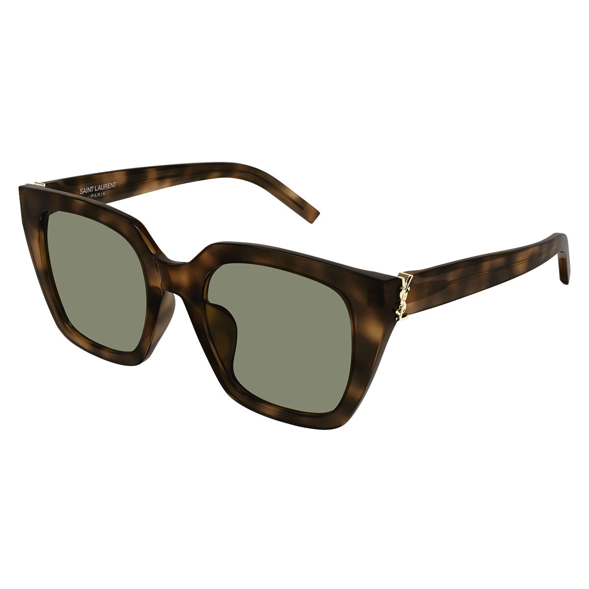 Saint Laurent Occhiali da Sole SL M143 003 Marrone/Verde Donna