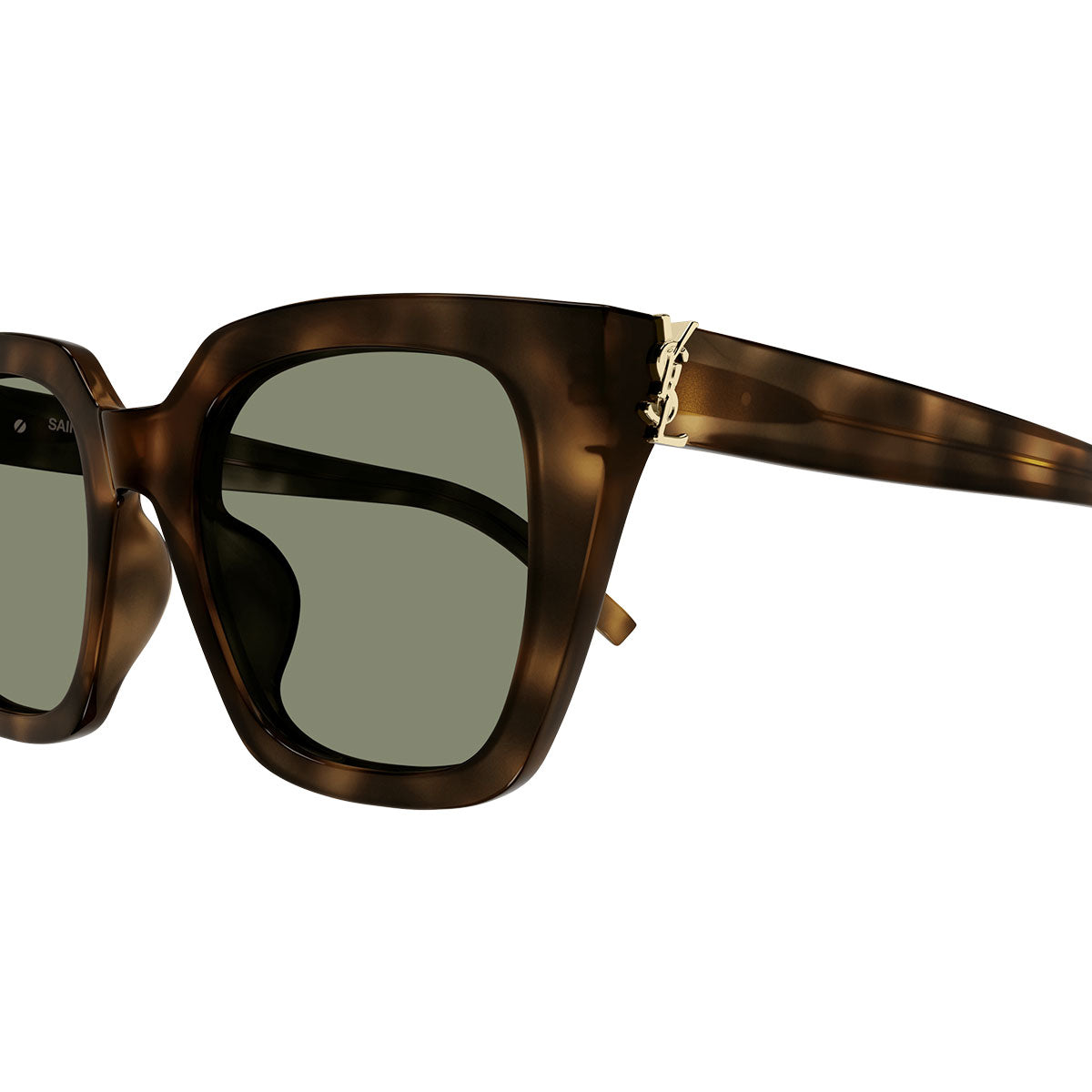 Saint Laurent Occhiali da Sole SL M143 003 Marrone/Verde Donna