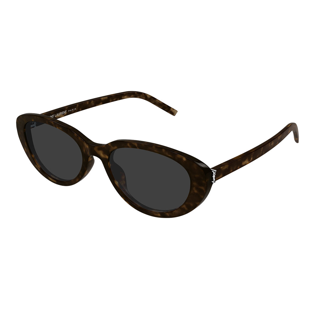 Saint Laurent Occhiali da Sole SL M154 002 Marrone Scuro/Grigio Donna