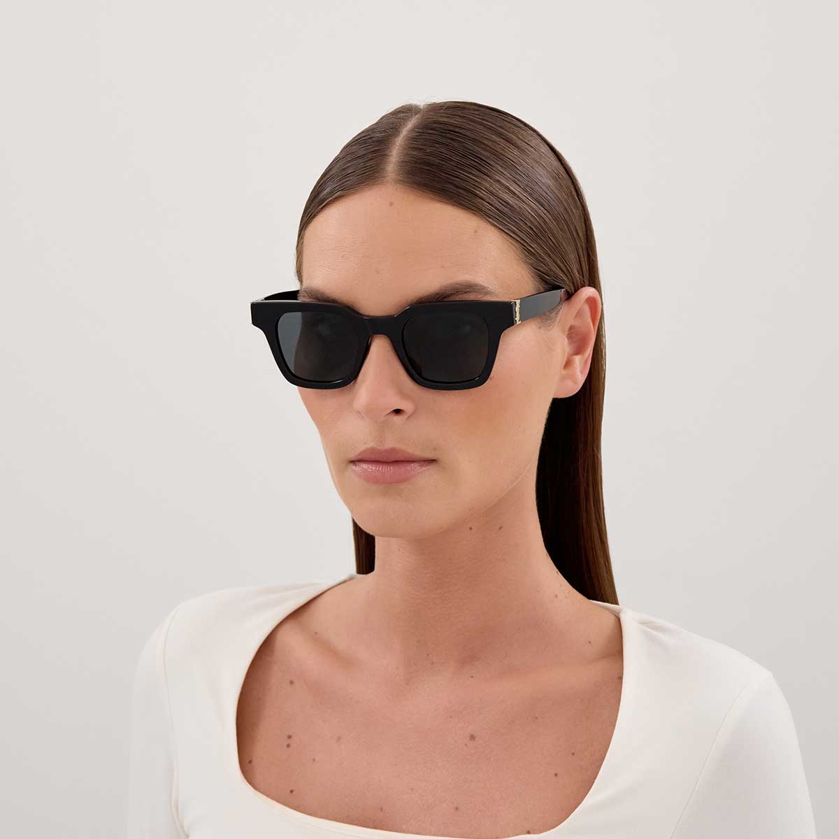 Saint Laurent Occhiali da Sole SL M157 001 Nero/Nero Donna