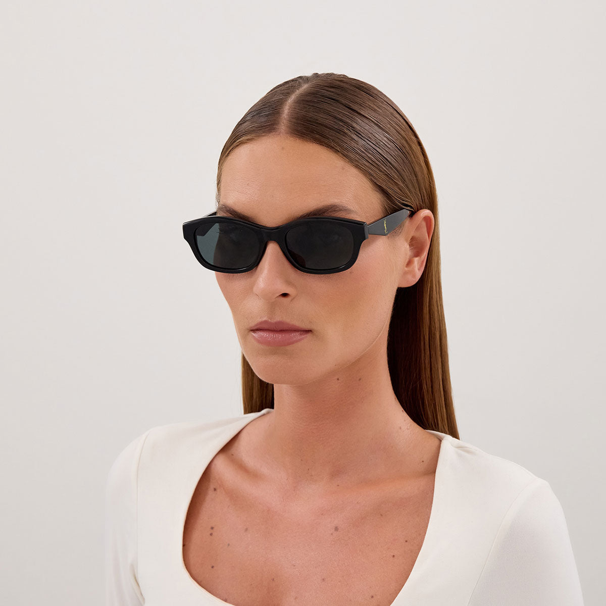 Saint Laurent Occhiali da Sole SL M172 001 Nero/Nero Donna