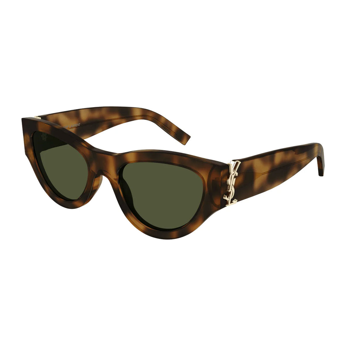 Saint Laurent Occhiali da Sole SL M94 003 Marrone/Verde Donna