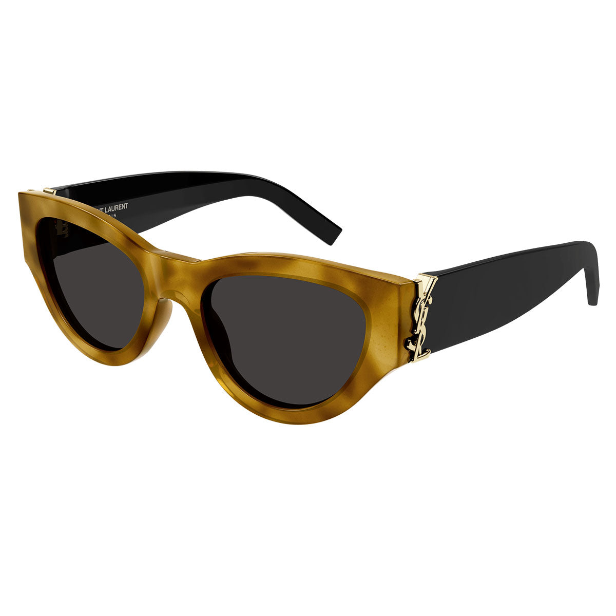 Saint Laurent Occhiali da Sole SL M94 007 Marrone Nero/Nero Donna