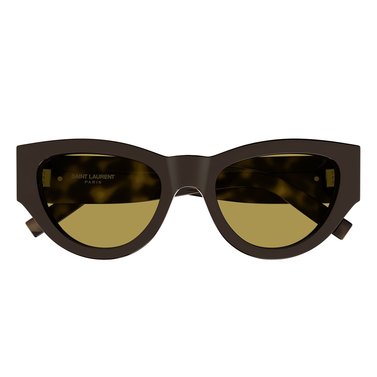 Saint Laurent Occhiali da Sole SL M94 010 Marrone/Giallo Donna