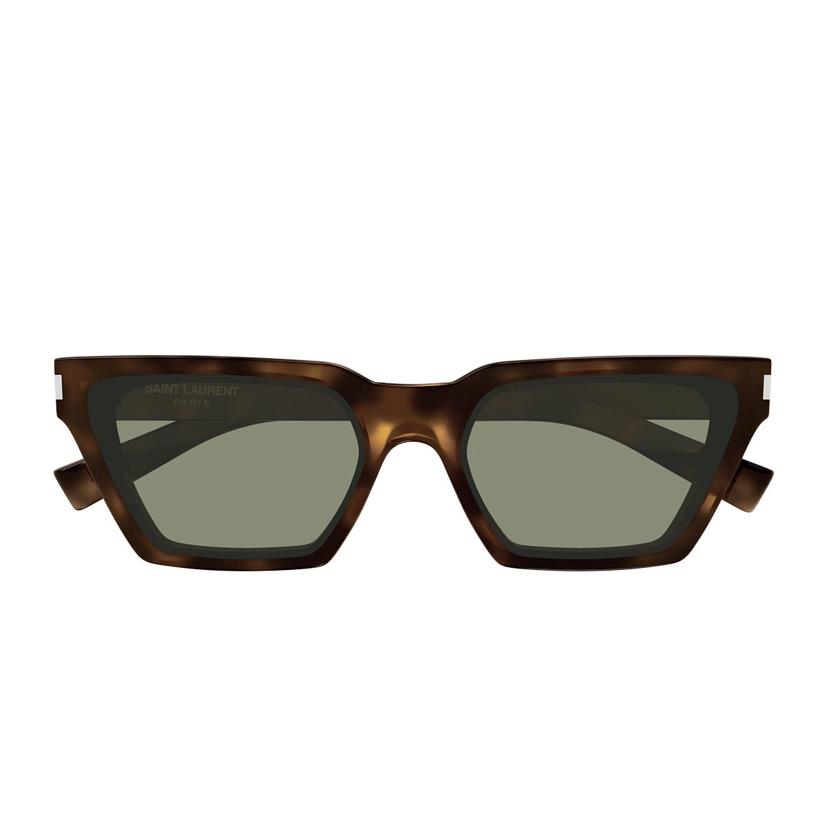 Saint Laurent Occhiali da Sole SL 633 Calista 003 Marrone/Verde Unisex