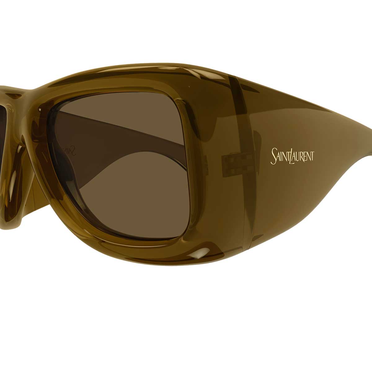 Saint Laurent Occhiali da Sole SL 902 HOWL 004 Marrone/Marrone Donna