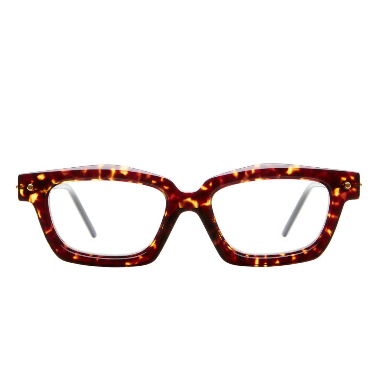 Kuboraum Occhiali da Vista P25 TO Havana/Trasparente Unisex 51 18 145