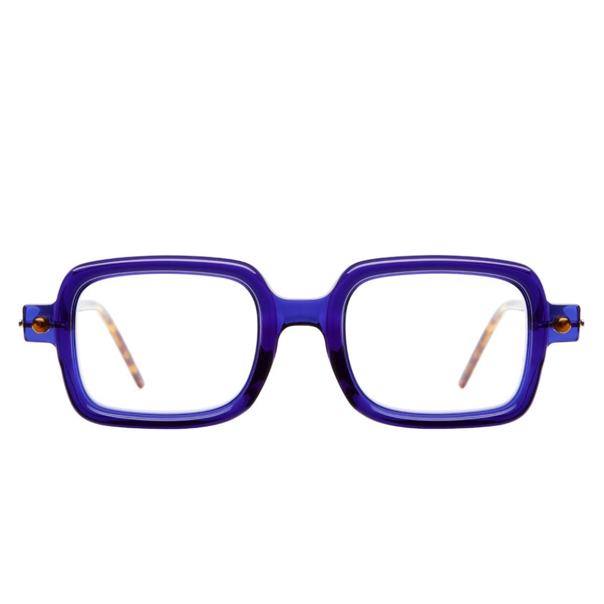 Kuboraum Occhiali da Vista P2 DB Blu/Trasparente Unisex 50 22 145