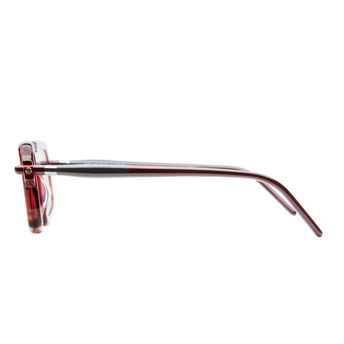 Kuboraum Occhiali da Sole P23 BX Bordeaux/Grigio Unisex 51 19 145