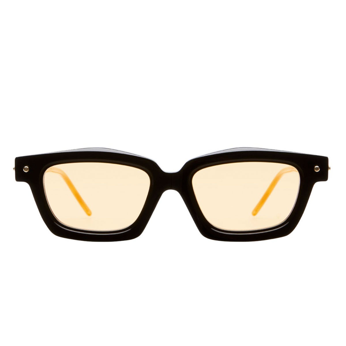 Kuboraum Occhiali da Sole P25 BT Nero/Arancione Unisex 51 18 145