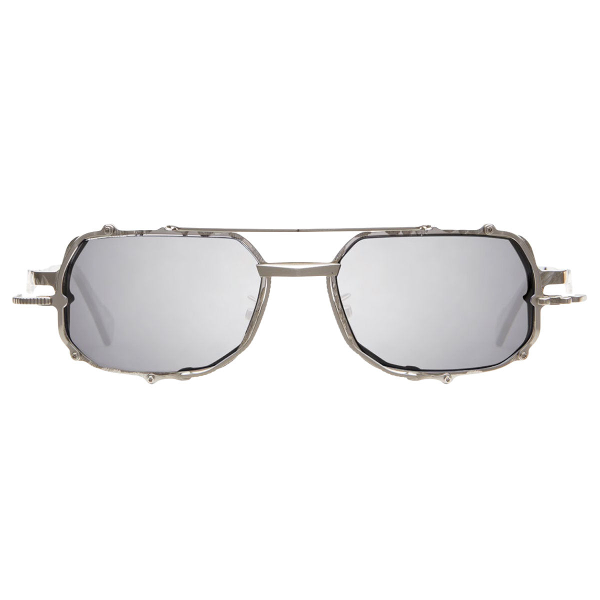 Kuboraum Occhiali da Sole Z71 SL Argento/Grigio