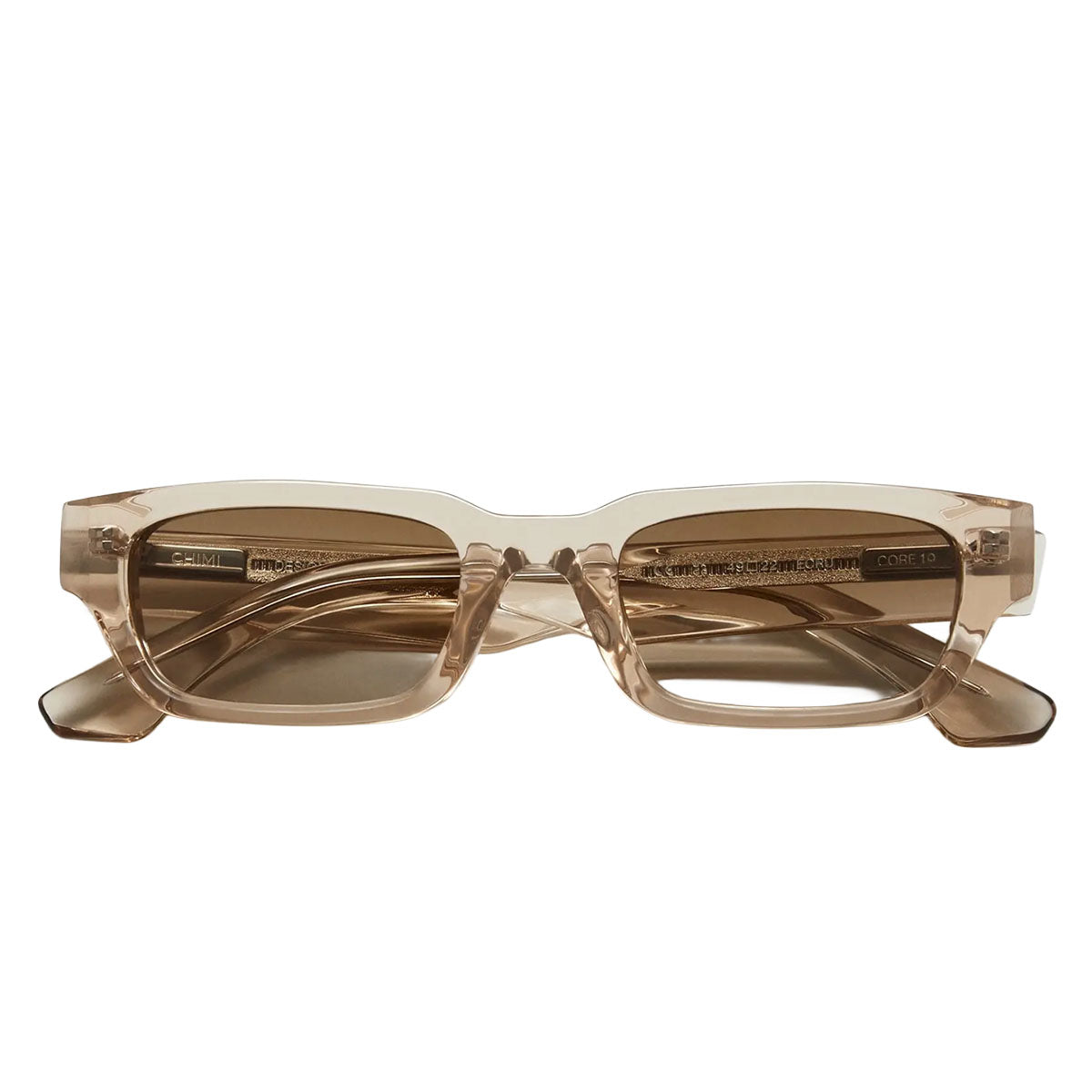 Chimi Occhiali da Sole Core 10 Ecru Beige/Marrone Unisex 49 22 145