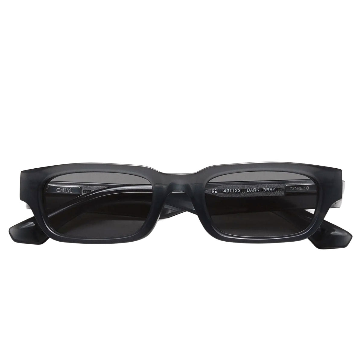 Chimi Occhiali da Sole Core 10 Dark Grey Grigio/Grigio Unisex 49 22 145